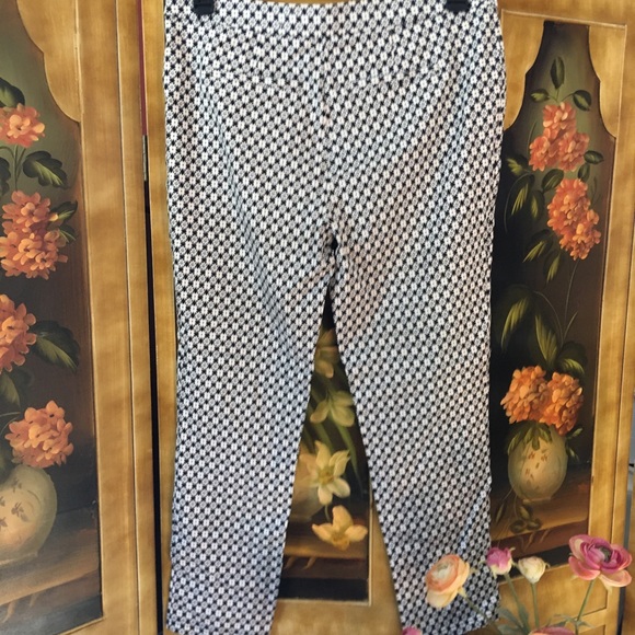 🌿JL | Jules & Leopold Floral Ankle Pants, size L - Picture 3 of 9